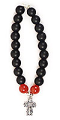 Prayer-rope bracelet (20 knots) - Shungite