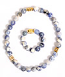 Prayer-rope set (30 + 10 knots) - Lazurite