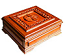 Simple carved reliquary