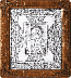 Religious icons: Holy Apostle Andrew - A134-1