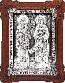 Icon - Holy Venerable Cyril and Methodius Equal-to-the-Apostles - A141-1