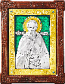 Icon - Holy Venerable Sergius of Radonezh - A48-7