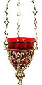 Hanging vigil lamp - no.Z6