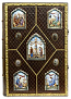 Orthodox service Gospel book in jewelry cover no.87