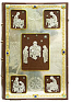 Orthodox service Gospel book in jewelry cover no.90