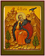 Icon: Holy Prophet Elijah - PS1 (5.1''x6.3'' (13x16 cm))