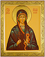 Icon: Holy Martyr Irina of Corinth - PS1 (6.7''x8.3'' (17x21 cm))
