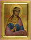 Icon: Holy Martyr Great Princess Mary - PS1 (5.1''x6.3'' (13x16 cm))