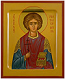 Icon: Holy Great Martyr and Healer Panteleimon - PS2 (5.1''x6.3'' (13x16 cm))