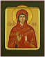Icon: Holy Righteous Ann - PS1 (10.6''x12.2'' (27x31 cm))