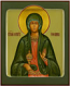 Icon: Holy Righteous Johanna the Myrr-bearer - PS1 (5.1''x6.3'' (13x16 cm))