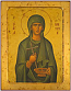 Icon: Holy Hosiomartyr Paraskevi of Rome - B6NB (9.4''x12.2'' (24x31 cm))