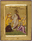 Icon: Appearance of Christ To the Myrrh-Bearing Women - B2/S (5.5''x7.5'' (14x19 cm))