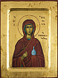 Icon: Holy Great Martyr Anastasia, the Deliverer from Potions - 2802 (5.5''x7.1'' (14x18 cm))