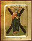 Icon: Holy Apostle Andrew - 2722 (5.5''x7.1'' (14x18 cm))