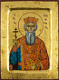 Icon: Holy Great Prince Vladimir Equal-to-the-Apostles - 3368 (5.5''x7.1'' (14x18 cm))