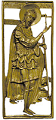 Metal icon: Holy Martyr Andrew Stratilatus