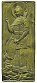 Metal icon: Holy Prophet Daniel