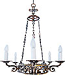 One-layer Church chandelier (horos) - Peresvet (6 lights)