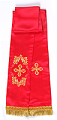 Greek Vine embroidered bookmark