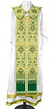 Epitrakhilion set - metallic brocade BG2 (green-gold)