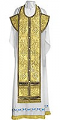 Epitrakhilion set - metallic brocade BG3 (black-gold)