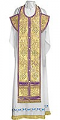 Epitrakhilion set - metallic brocade BG3 (violet-gold)