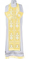 Epitrakhilion set - metallic brocade BG4 (white-gold)