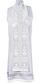 Epitrakhilion set - metallic brocade BG4 (white-silver)