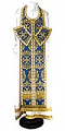 Epitrakhilion set - metallic brocade BG5 (blue-gold)