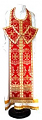 Epitrakhilion set - metallic brocade BG5 (red-gold)