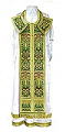 Epitrakhilion set - metallic brocade BG6 (green-gold)