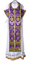 Epitrakhilion set - rayon brocade S2 (violet-gold)