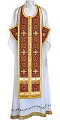 Epitrakhilion set - rayon brocade S3 (claret-gold)