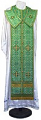 Epitrakhilion set - rayon brocade S3 (green-gold)