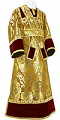 Subdeacon vestments - metallic brocade BG3 (yellow-gold)