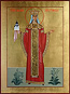 Icon: Holy Right-Believing Equal-to-the-Apostle Tamara, the Queen of Georgia - L