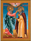 Icon: Apperance of St. John the Theologian to St. Abraham of Rostov - AR651