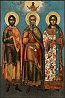 Icon: Holy Martyrs Gurias, Samonas and Abib - AIB42