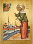 Icon: Holy Blessed Xenia of St.-Petersburg - KP601