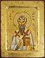 Icon: Holy Hierarch St. Cyrill of Alexandria - 2476 (5.5''x7.1'' (14x18 cm))