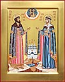 Icon: Holy Venerable Prince Peter and Princess Phebronia of Murom