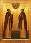 Icon: Holy Venerable Cyril and Mary of Murom