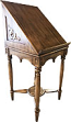 Carved church lectern - U12