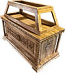 Carved church tomb for shroud - 2