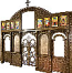 Carved church iconostasis - U4