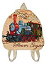 Kid's back sack - Steam locomotives