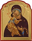 Icon for car: Most Holy Theotokos of Don - C58