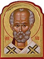 Icon for car: St. Nicholas the Wonderworker - C63