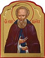 Icon for car: Holy Venerable Sergius of Radonezh - C66